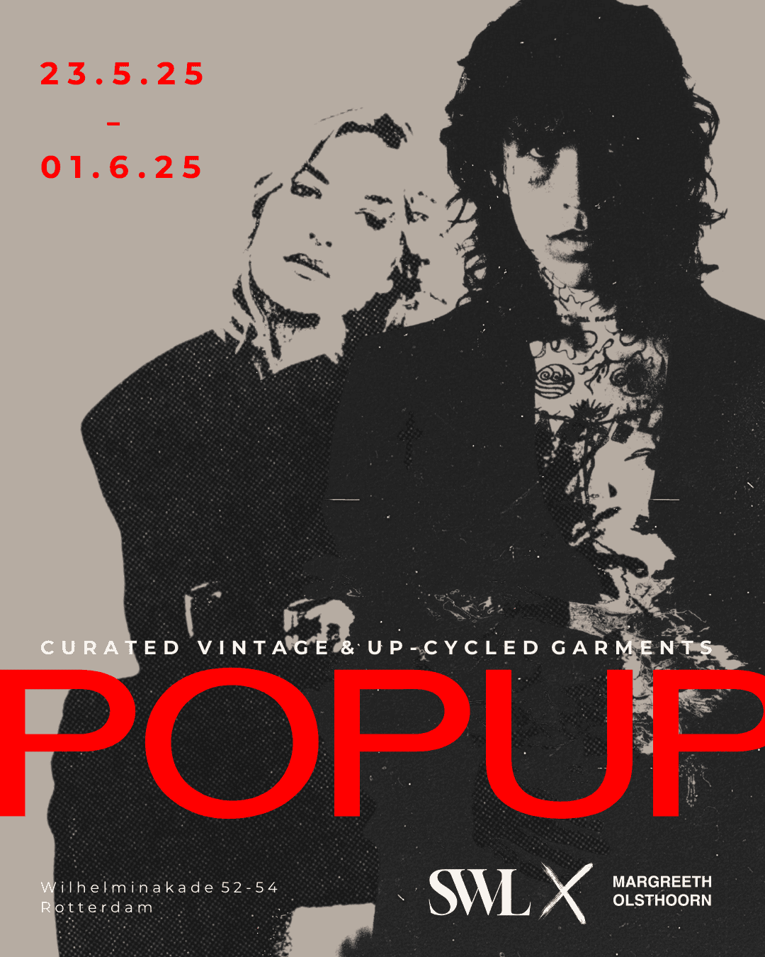 Rotterdam welcomes a curated fashion pop-up by SWL and Margreeth Olsthoorn